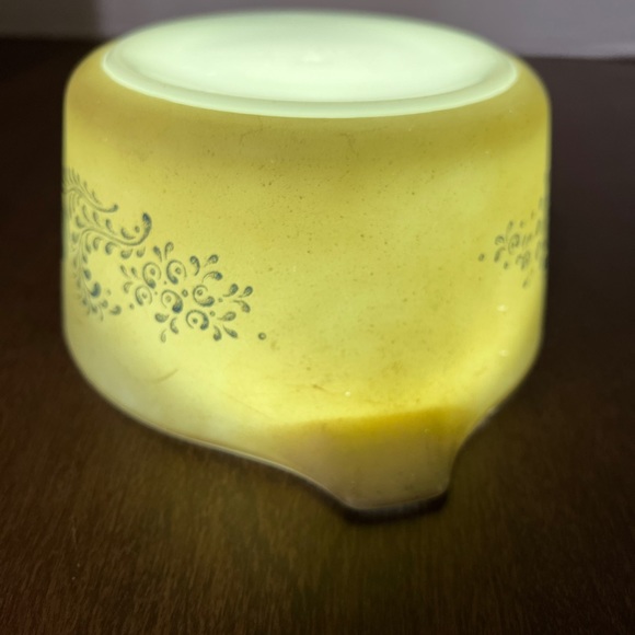 Pyrex Dining Chipped Fair Vintage Pyrex Casserole Dish Quart Blue